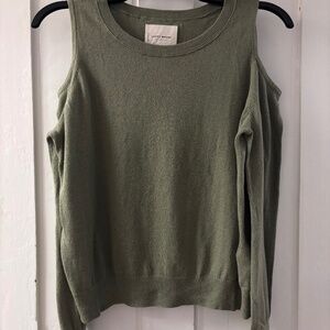 Lucky Brand Cold Shoulder Sweater
